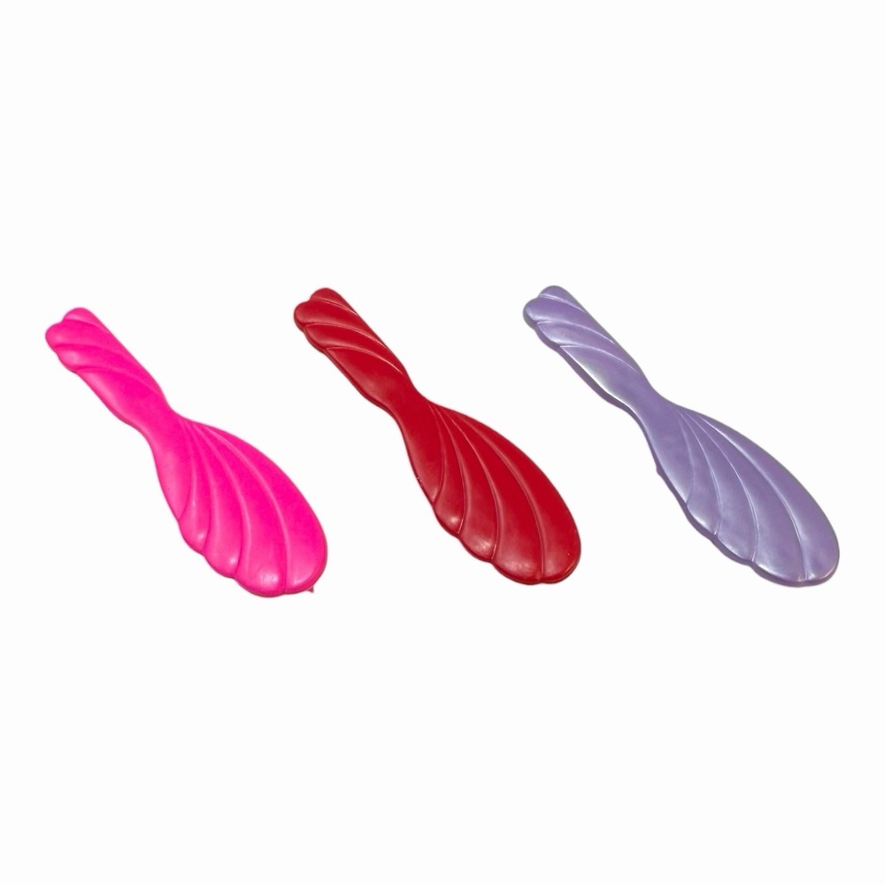 Barbie Hair Brush Lot‎ of (3) - Pink, Red, Purple 1990s